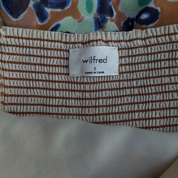 Aritzia Wilfred Destination A-line Midi Dress Size 2‎ - Picture 4 of 8